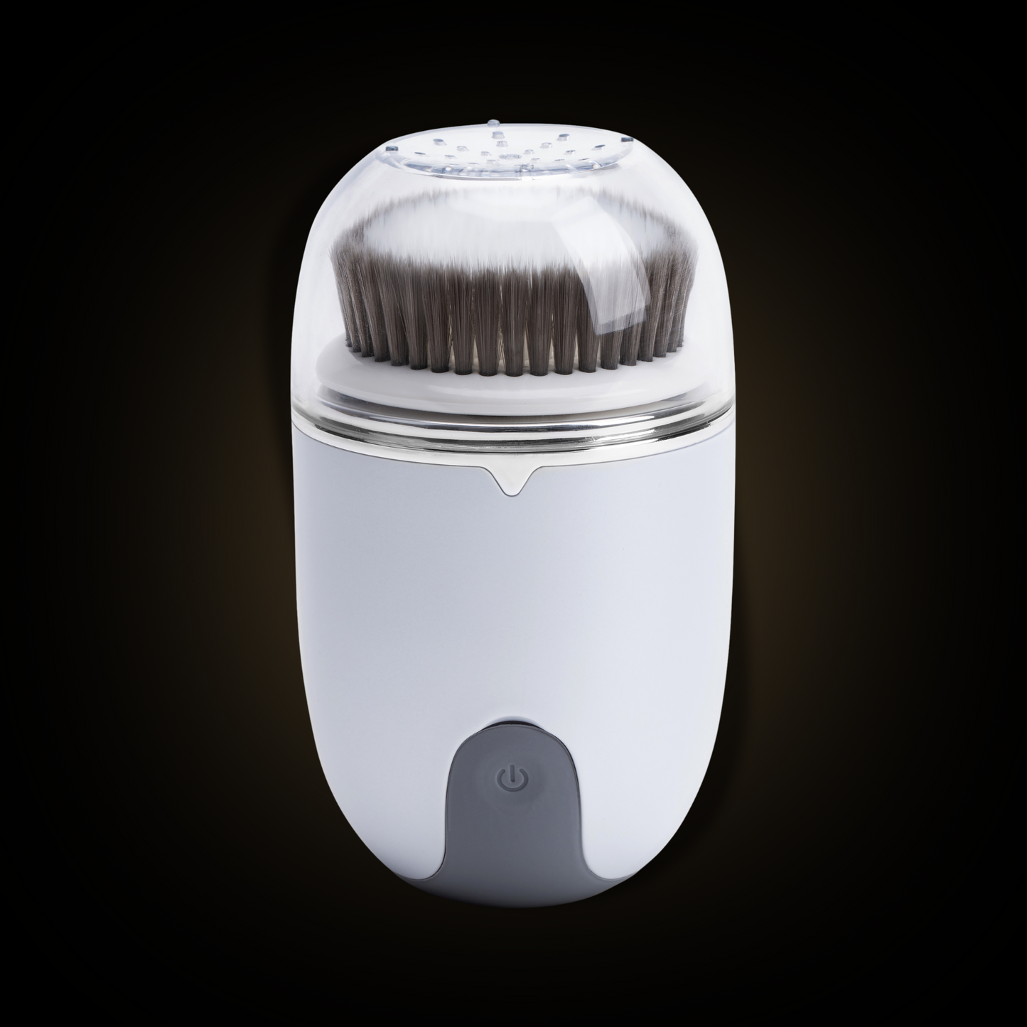 Compact electric skin cleansing brush 3in1