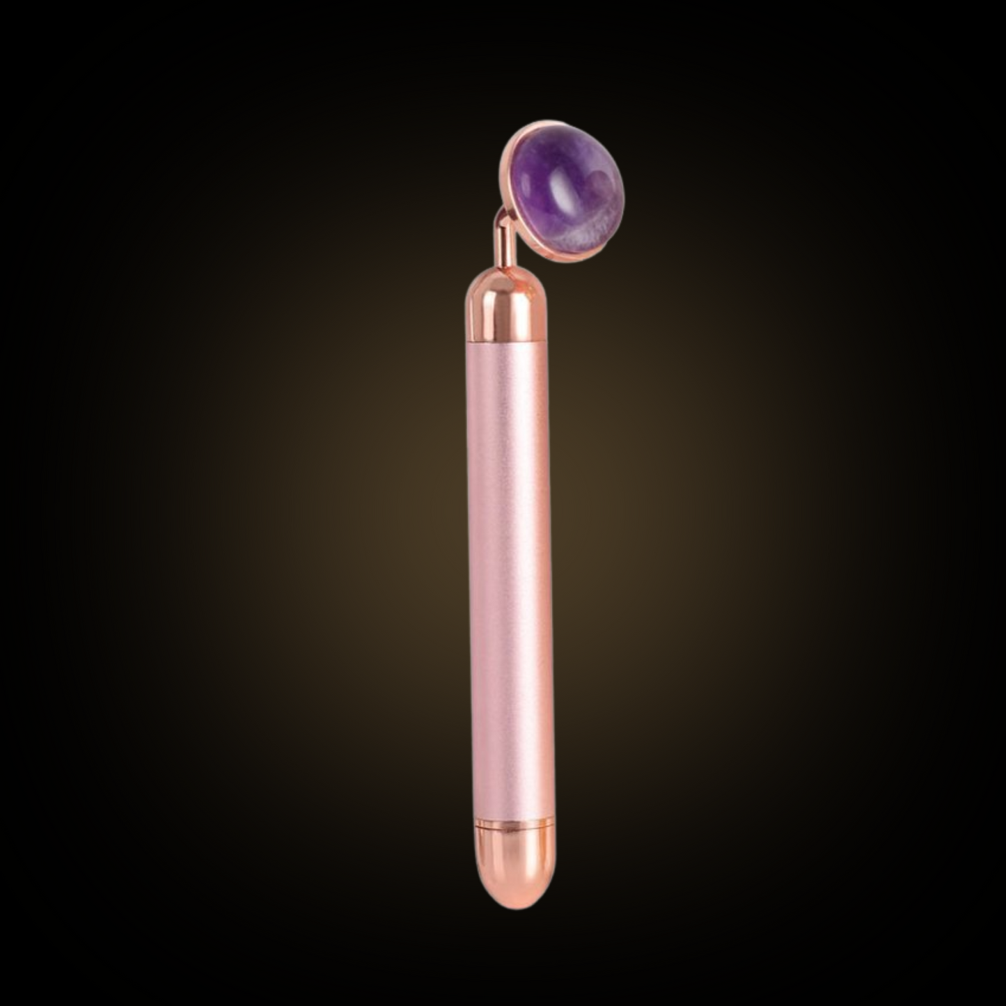 Electric facial massager with mineral