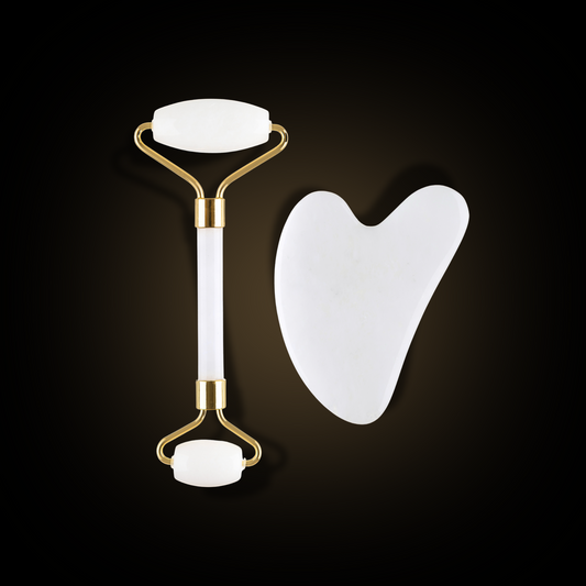 Massage roller and Gua Sha plate