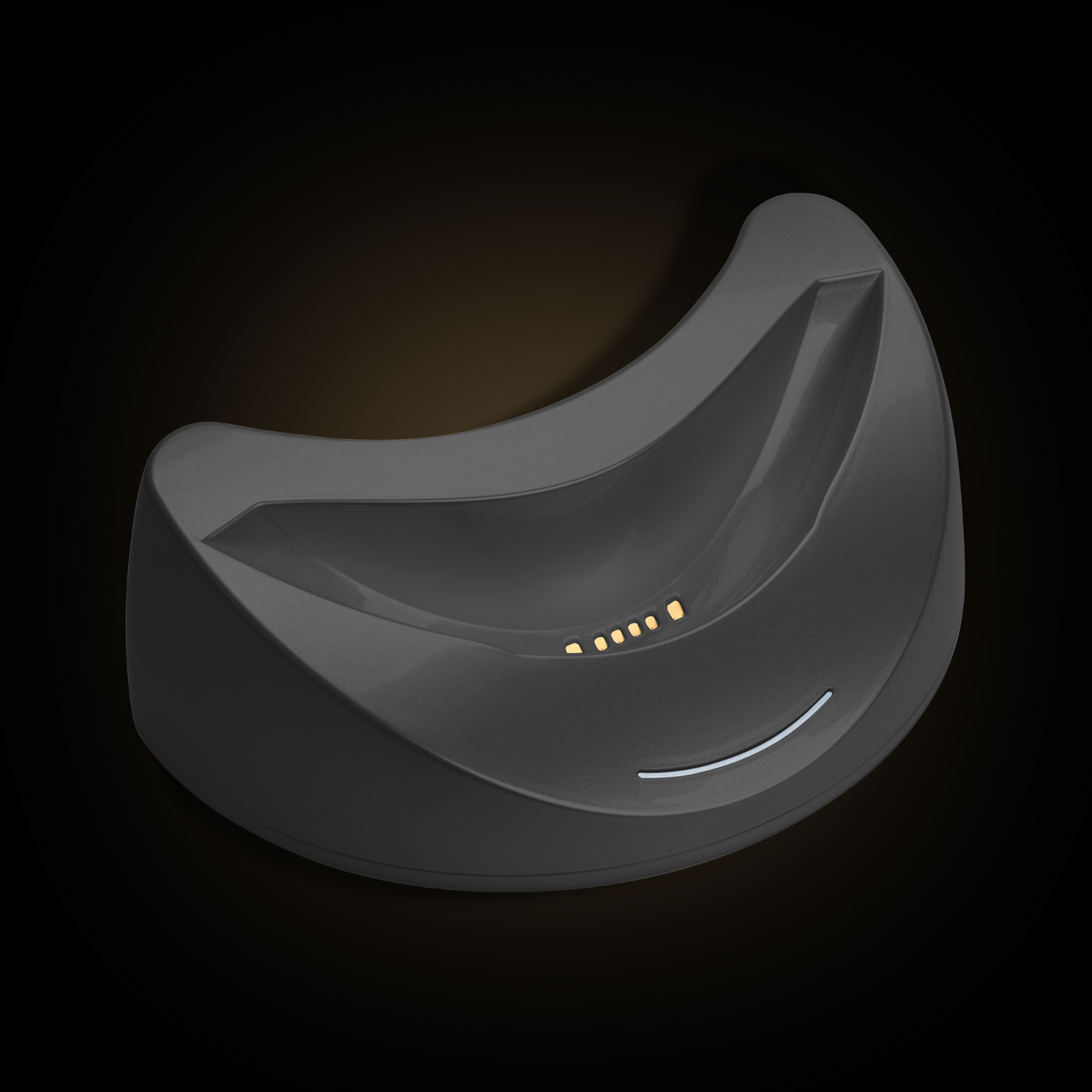 Wireless professional treatment LED face and neck mask with charging station