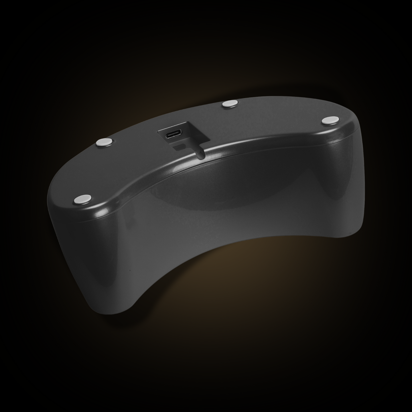 Wireless professional treatment LED face and neck mask with charging station