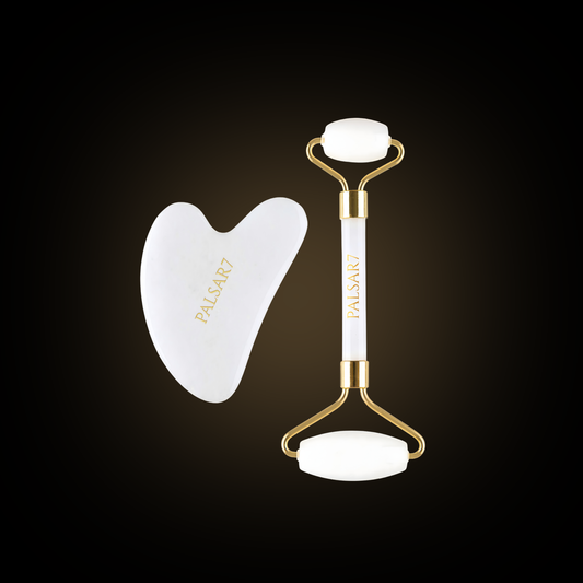 Massage roller and Gua Sha plate