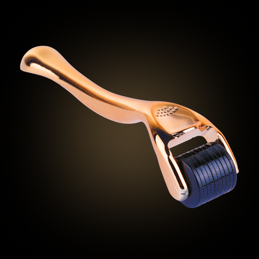 Microneedle roller for facial treatment