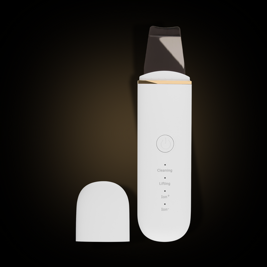 Ultrasonic skin care spatula
