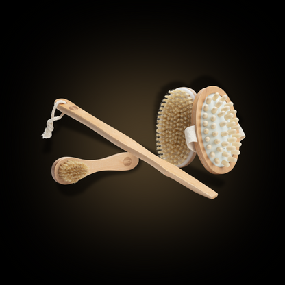 SPA body wash and massage set 4in1