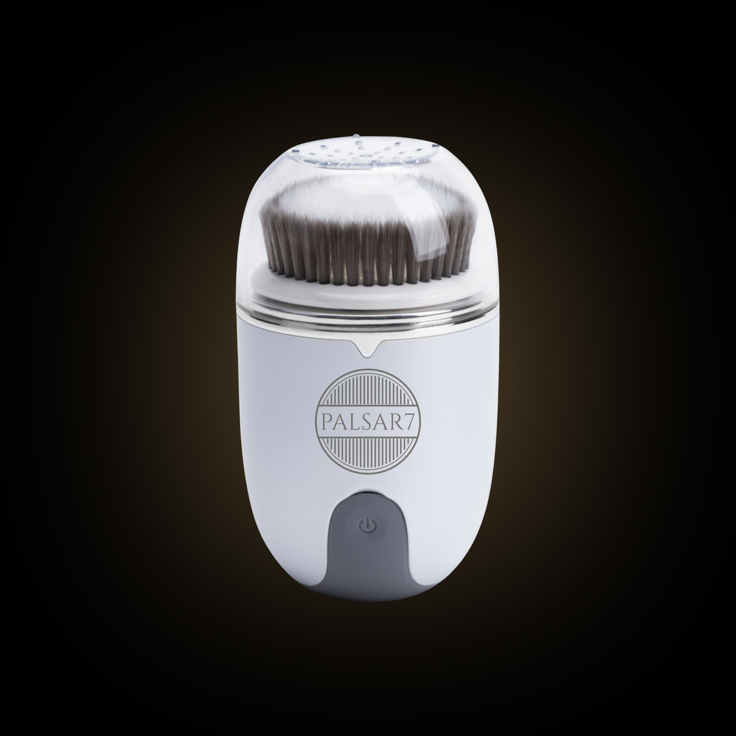 Compact electric skin cleansing brush 3in1