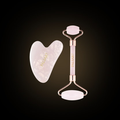 Massage roller and Gua Sha plate