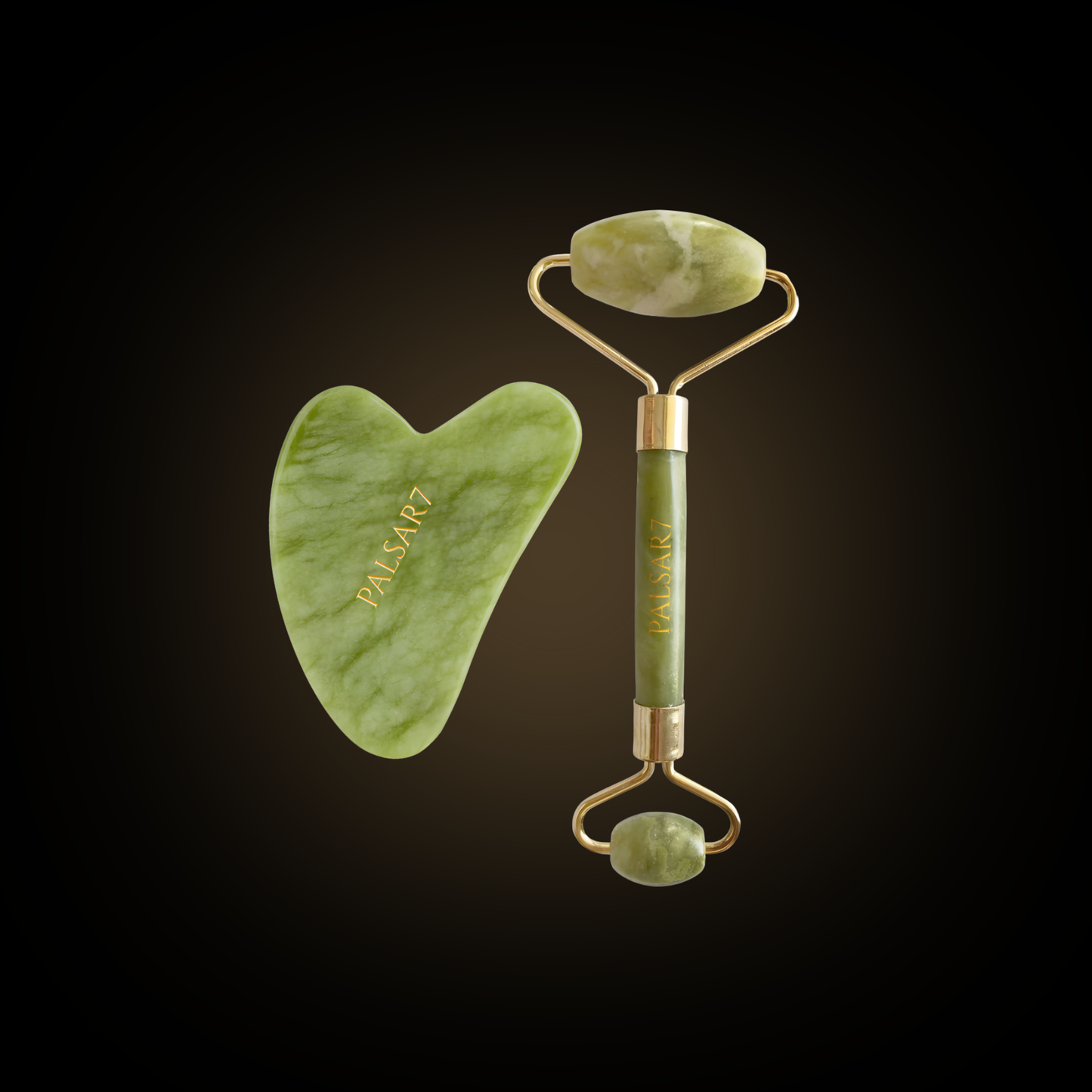 Massage roller and Gua Sha plate