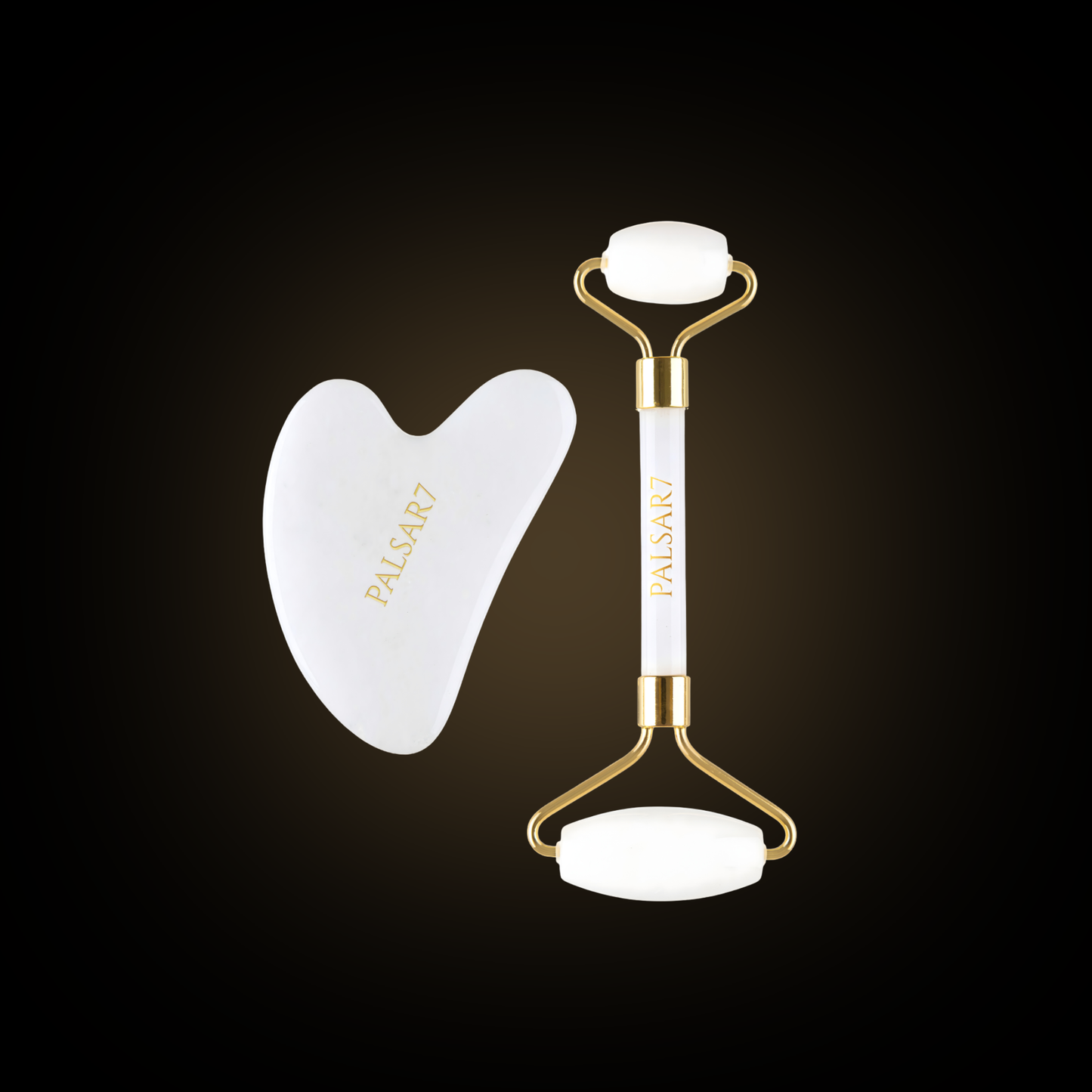 Massage roller and Gua Sha plate