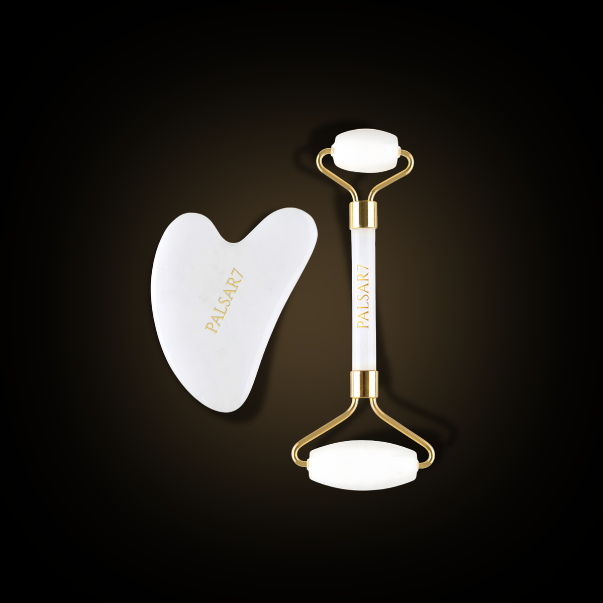 Massage roller and Gua Sha plate