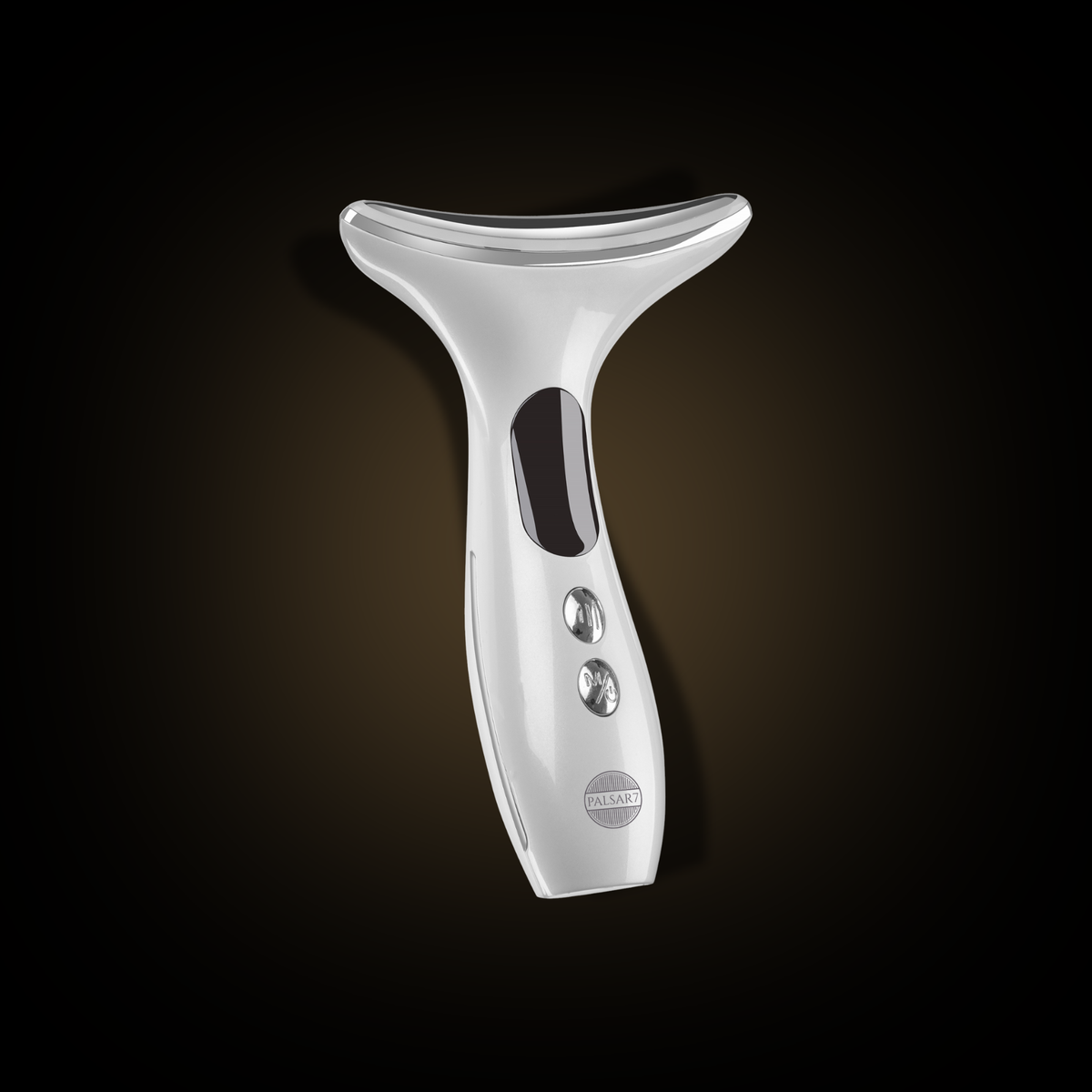 Galvanic iron for the neck and décolleté