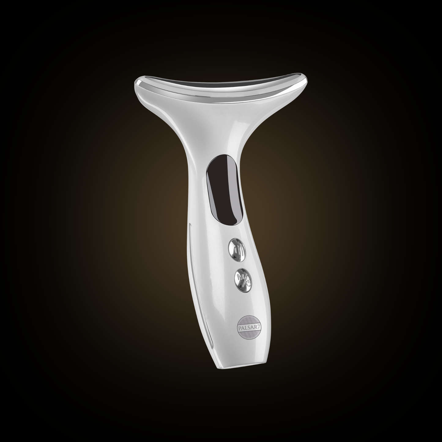 Galvanic iron for the neck and décolleté