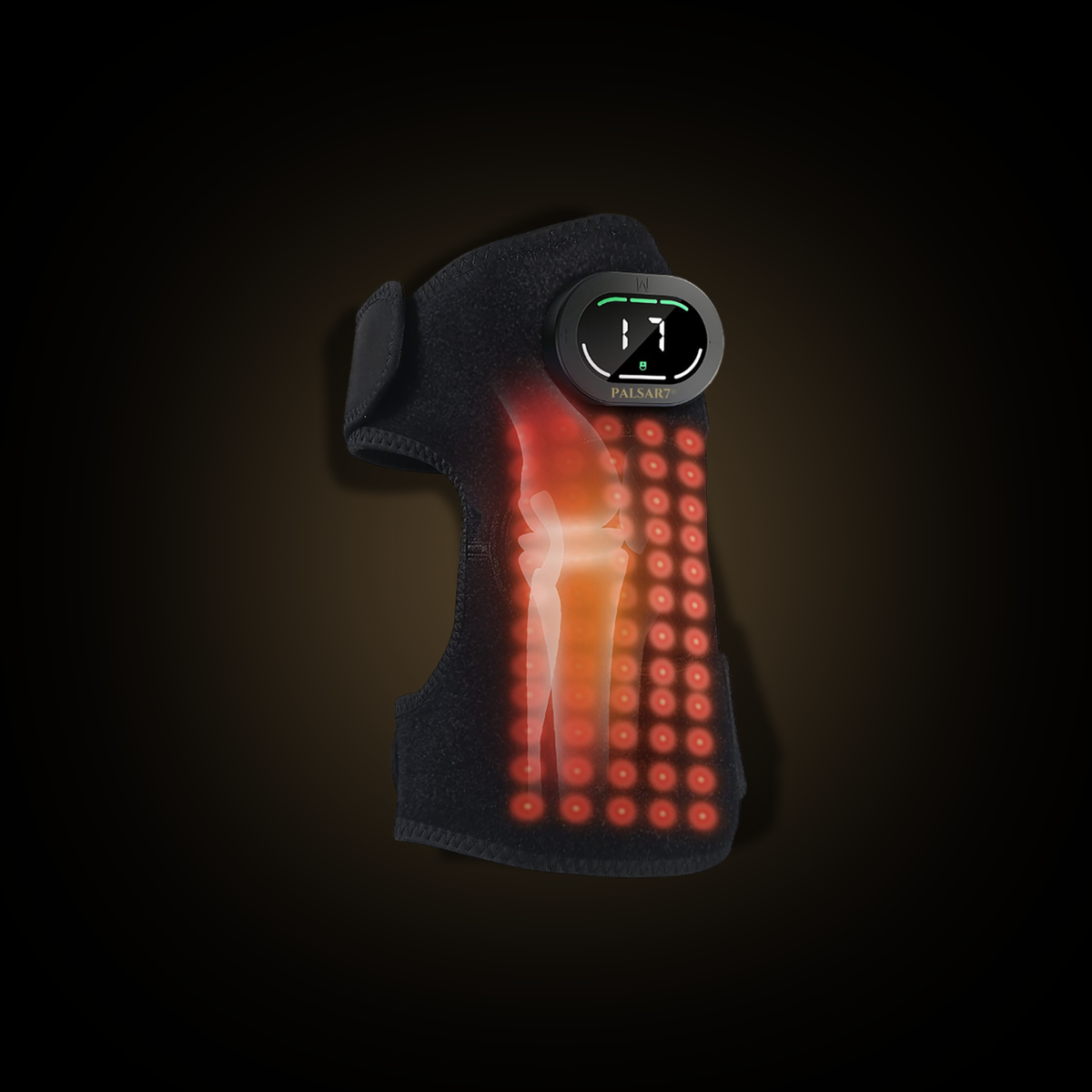 Red light therapy massager